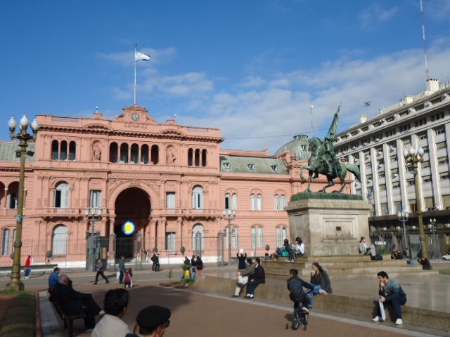 Sacré-Cœur e San Telmo ao amanhecer, Buenos Aires